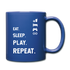 Eat Sleep Play Repeat Full Color Mug